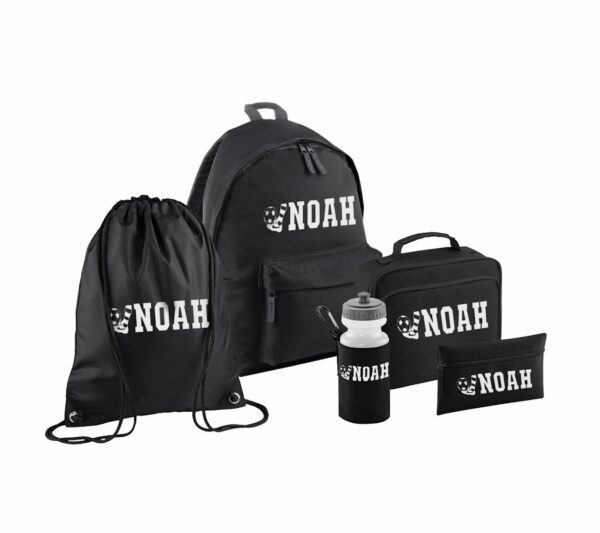 back-to-school bag set for Noah