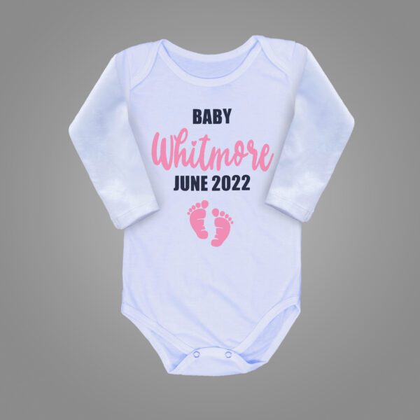 baby Whitmore bodysuit