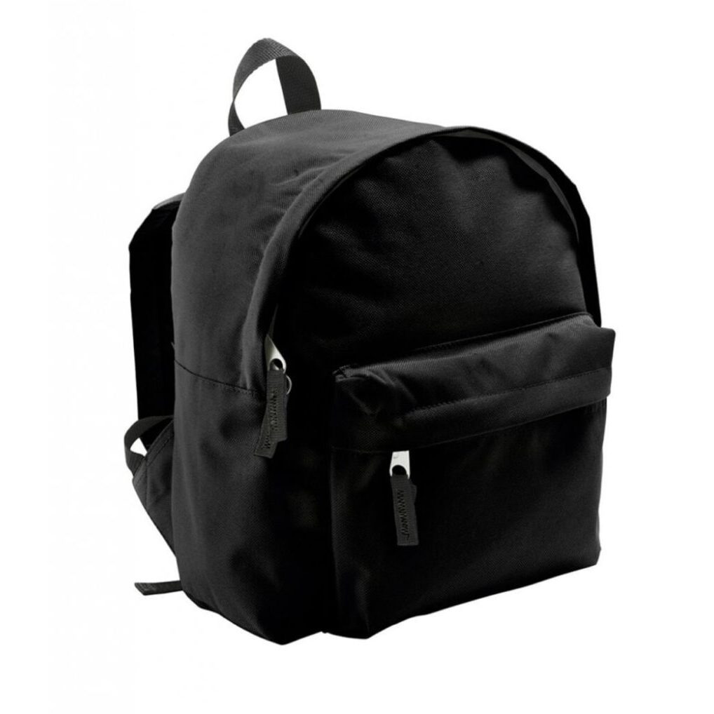 a black backpack